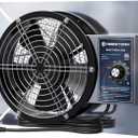 Abestorm 540CFM Crawlspace Ventilation Fans IP-55 Grade Basements Vent Fan 8.7 inches Ventilator Fan with Freeze Protection Thermostat Dehumidistat for Crawl Space Basement Attic Garage, Exhaust