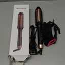 Upgraded Infrared Bounce Brush, Heated Thermal Round Brush with 5 Heat Settings & LED Display, 1.5 Inch lonic for Hair Straightener & Curling Wand, Dual Voltage, Blowout Look, Gifts for Women