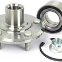 Autoround 29596048 Front Wheel Bearing Hub Assembly fit for 1997-2001 Honda CR-V/Prelude