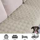 Ameritex Waterproof Dog Bed Cover Pet Blanket for Furniture Bed Couch Sofa Reversible, 30x70 Inch (Pack of 1), Khaki+khaki