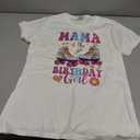 Mama of the Birthday Girl Roller Skates Bday Skating Theme T-Shirt, Size: M