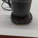 Lerat Coffee Mug Warmer & Mug Set for Desk, Electric Coffee Cup Warmer with Auto Shut Off, 3 Temperature Setting Smart Cup Warmer for Heating Coffee, Milk, Beverage, Candle Jar (Black), 12oz (Light Black)