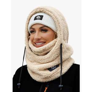 Balaclava Fleece Ski Mask for Men Women Winter Face Masks Windproof Hooded Scarf Cold Weather Hat Neck Warmer