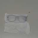 Blue Light Blocking Glasses - Fashion Square Eyeglasses, Anti UV Ray Computer Gaming Glasses Blue Blockers for Women/Men (*Black & Transparent)