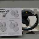 Skullcandy Grom Wireless Headphones, Volume-Limiting Audio, Comfortable Over-Ear Fit, Designed for Kids 6+, Up to 45 Hours Battery, Backup 3.5mm AUX Cable Included with Built-in Microphone - Black