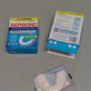 Sea Bond Secure Denture Adhesive Seals, Original Lowers, Zinc-Free, All-Day-Hold, Mess-Free, 30 Count (Pack of 2, White)