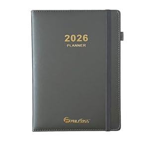 Daily Planner 2026 / Appointment Book, One Page Per Day, Jan - Dec 2026, Annual Daily Monthly Calendar Planner with Hourly Schedule and Monthly Tabs, 5.7" x 8.3" Agenda 