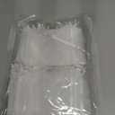 FUNFERY 100 Pcs White Organza Bags 3x4 in, Small Mesh Drawstring Gift Bags for Sachet, Jewelry, Wedding Favor, Candy Goodie Treat Bag,Easter Day