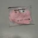 WDIRARA Women's Floral Sparkly Sequin Draped Halter Top Sexy Cut Out Backless Sleeveless Top (Pink, L)