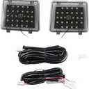 Powerty LED Lights for Toyota RAV4 2022-2024 2025 Accessories Cargo Lamps Decorative Atmosphere Lamp Trunk Ceiling Lighting 2 PCS
