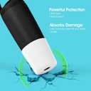 2 x 2Pcs Extra-Thick & Tall Protective Silicone Boot for Owala 30oz & 40oz FreeSip Sway Bottles & Tumblers - Improved Stability, Scratch-Resistant Non-Slip Bottom Cover for Owala Accessories (WHITE) (Green)