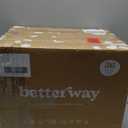 Betterway Bamboo Toilet Paper 3 Ply - Sustainable Toilet Tissue - 36 Long-Lasting Organic Rolls & 360 Sheets Per Roll - Septic Safe - Plastic & PFAS Free - FSC Certified (White)