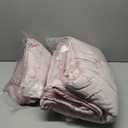 Geniospin Pink Twin Comforter Set for Girls- 5 Pieces Bowknot Jacquard Bed in A Bag Twin Bedding Sets with Sheets, Pillowcases & Shams, All Season Kids Comforter Set (Twin (66"x86"))