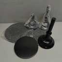 3 Pcs Metal Cake Stand Set 8/10/12 inch Dessert Table Display Perfect for Baby Shower Wedding Birthday(Black)