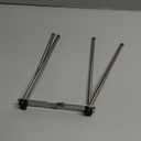 Plastic Bag & Bottle Drying Rack, Multifunctional Wine Decanter Holder, Collapsible Countertop Stand (Small)