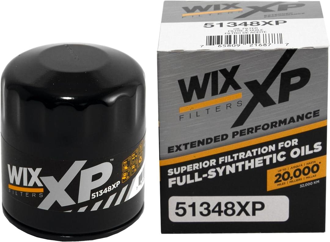 WIX 51348XP WIX XP Oil Filter Replacement, Built for Synthetic Oil - Compatible With Various Chrysler/Dodge/Jeep, GM, Saturn Lexus, Saab, Suzuki, Toyota, Ford, Lincoln, Mercury, Land Rover, Mazda, VW