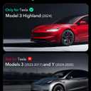 ESR Tempered-Glass Screen Protector for Tesla Model 3 Highland (2024), Matte Glass Film with Alignment Kit, Scratch and Shock Resistant, Bubble Free and Fingerprint Resistant