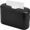 Paper Towel Holder Countertop, Commercial Paper Towel Dispenser, Multifold Trifold Z-Fold Paper Towel Dispenser, Hand Towel Dispenser, Napkin Holder Dispenser for Home Kitchen Restaurant (Blk-5857-black)