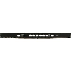 GE WD34X21699 Dishwasher Interface Cover, 0.6"D x 23.68"W x 2"H, Black