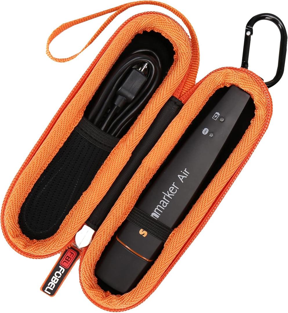 FBLFOBELI EVA Hard Travel Carrying Case Compatible with Scanmarker Air/WorldPenScan Go Pen Scanner OCR Digital Highlighter and Reading Pen (Case Only)