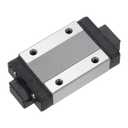 uxcell MGN12H Bearing Steel Sliding Carriage Block with Plastic Anti-Fall Strip for 12mm MGN12 Linear Motion Slide Rail Guide, Black