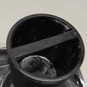 Bathroom Accessory Set, 4 Pcs Clear Glass Bathroom Accessories Set-Lotion Soap Dispenser, Toothbrush Holder, Qtip Holder Dispenser & Resin Vanity Tray, Countertop Vanity Organizer, Crystal Clear