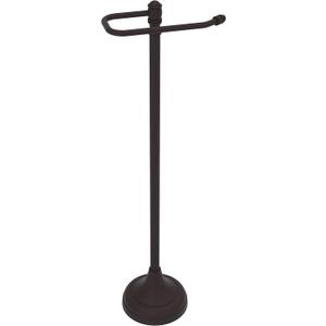 Allied Brass CL-29 Carolina Collection Free Euro Style Paper Holder Toilet Tissue Stand, Oil Rubbed Bronze