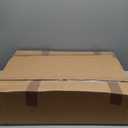 A1 Home Collections Large Outdoor Doormat, Natural Rubber Grill Drainable Design & Anti Fatigue, Ideal for Outside entryway, Scrapes Shoes Clean of Dirt, Heavy Duty mat for Indoor Outdoor Use, 24"X39" (Black Estate)