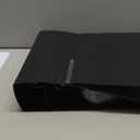 Henoyso 4 Pcs Legal Size Binder 3 Ring 2" Durable Black Binders for 8.5" x 14" Paper Hold up to 375 Sheets for Documents Artwork Blueprints, Office, Home, Work Places