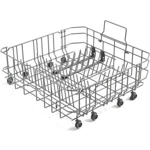 20000533 20007189 Dishwasher Lower Rack Replacement Parts for Bosch Lower Basket 20.9 x 21.8'' Bosch SHP865ZD5N SHE68T55UC 300 500 800 Series Dishwasher Bottom Dishrack Crockery Drawer 1 Pack