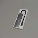 Hiearcool USB C Hub for MacBook  7-in-1 USBC Adapter with 4K HDMI, 100W PD, USB 3.0 5Gbps Ports, SD/TF Card Reader  USB-C Dongle for Office, Meetings, Travel & Home Setup-Space Grey