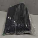 HONCESTA Extra Large Black Basket, 22" X 17" X 12" Rectangle Woven Bin for Storage, Soft Cotton Rope Kids Room Toy Box Bins, Big Wicker Basket Organizer for Blankets, Pillows, Laundry