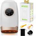 Hand Massager with Heat and Compression, Hand Massage with 2 Vibration 6 Modes 6 Intensities, Electric Hand Massager for Arthritis and Carpal Tunnel Relief, Christmas Gifts for Women Men, White