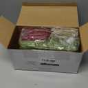 Woanger 100 Pcs Burlap Gift Bags with 100 Pcs Kraft Paper Gift Tags Drawstring Favor Bulk Burlap Sack Bags for DIY Wedding Party Craft (4 x 6 Inch,Natural Color, Military Green, Wine Red)