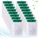 xbbwmrs 16-Count Medium Filter Cartridges Compatible with Tetra Whisper Bio-Bag Filters Medium Replacement Filter Cartridges for Whisper ReptoFilter and 10i IQ10 PF10 Power Filters -Ready to Use