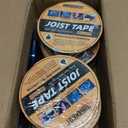 IMMERROT 6 Pack Joist Tape for Decking 1-5/8" x 50' Weather-Resistant Butyl Joist Tape, Self Adhesive Deck Flashing Tape for Wood Decks Beams Roof, 1-5/8 inch x 50 feet