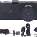 Car Dash Camera 1080P HD Night Vision IPS 3 Lens Recorder 24H Parking Mode for Safe Driving Monitoring