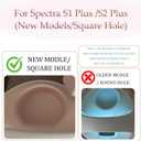Bottle & Hose Holder for Spectra S1 Plus /S2 Plus (New Models/Square Hole), Compatible with Spectra Breast Pumps, Organize and Simplify Your Pumping Journey, Ideal Gift for New Moms
