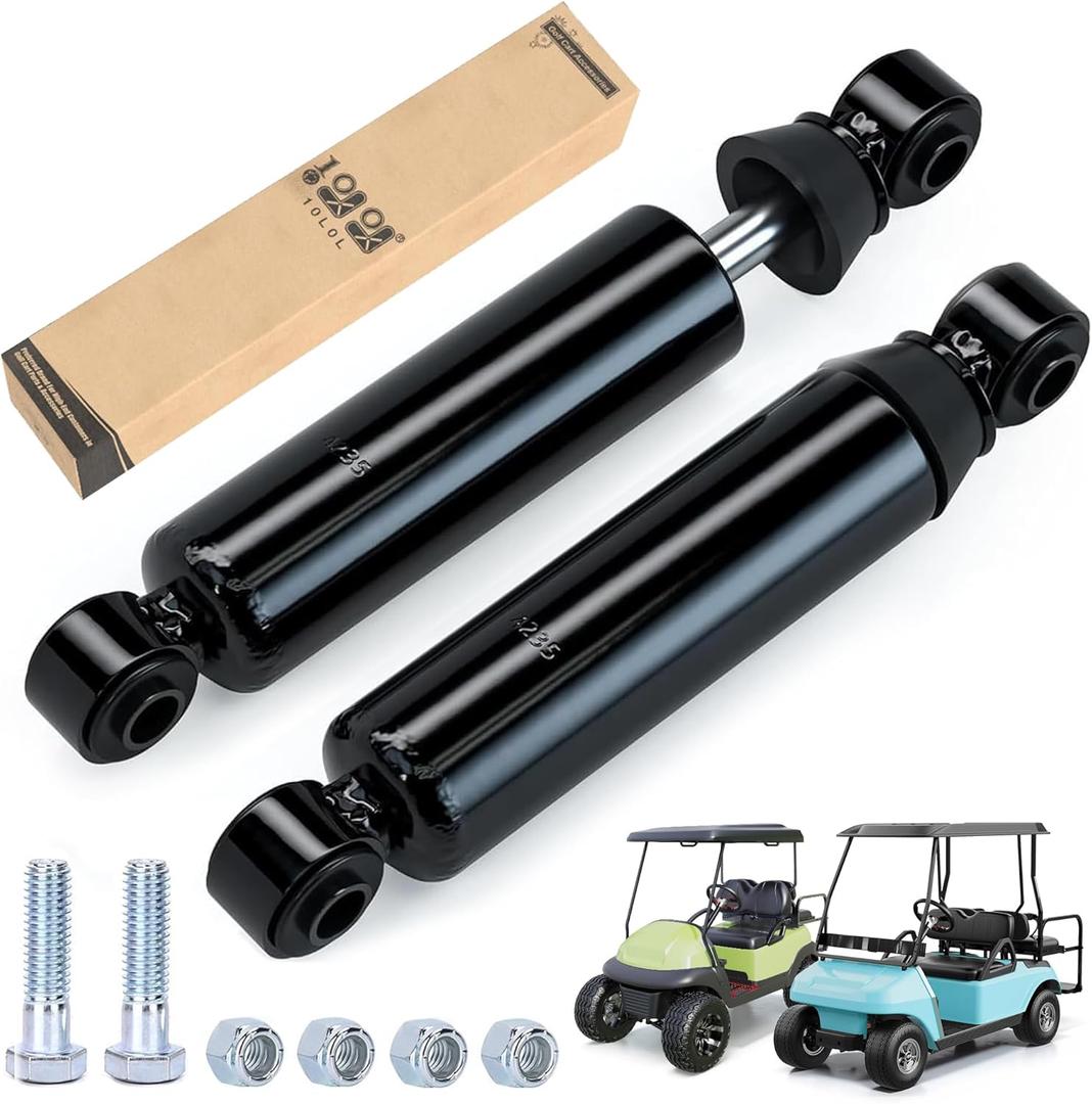 10L0L Golf Cart Front Shock Absorbers for Club Car DS Shocks G&E 1981-2011 1010991, 2004-Up Club Car Precedent Shocks 1014235 102588601-2-Pack