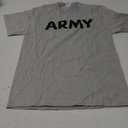 Army Men's T-Shirt | Military Training PT Exercise Workout Gear Veterans Service Family Support Motivation Small