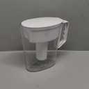 Brita Slim Water Pitcher with 1 Filter, White, 5 Cup