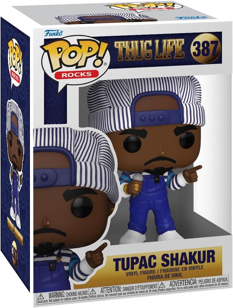 Funko POP! Rocks: Tupac 90's - Collectable Vinyl Figure - Gift Idea - Official Merchandise - for Kids & Adults - Music Fans - Model Figure for Collectors and Display (Multicolor)
