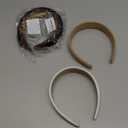 Aprince Wide Headbands for Women 5pcs,1 Inch Thick Headbands for Non-Slip,Neutral Hard Headband for Girls,Cloth Fabric Ribbed Headband for Daily Use