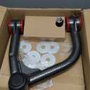 Front Upper Control Arms with Ball Joint for 2019 2020 2021 2022 2023 Ford Ranger, 2-4" Lift Suspension Kit Adjustable Tubular Control Arms 2pcs