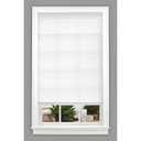 allen + roth 26-in x 48-in White Light Filtering Cordless Pleated shade Shade