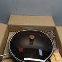 WANGYUANJI Iron Wok,12.59 inch Woks for Stir-fry, Chinese Stir Fry Pan Uncoated, Traditional Flat Bottom Iron Pot for Induction, Electric, Gas, Suitable for All Stoves(Pure Iron Wok)