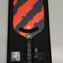 Warping Point Ascent Pickleball Paddles| Carbon Fiber Pickleball Racket with Aero Throat | Textured Grit Surface | Hexa Polymer Core | Designed for Swing Speed and Maneuverability