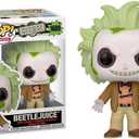 Funko Beetlejuice with Sweater and Reading Glasses + Pop Protector: Beetlejuice 2 Pop! Movies Vinyl Figure (Gift Set Bundled with ToyBop Brand Box Protector Case) (Beetlejuice #1689/82653)