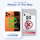 Compatible with iPhone 17 Pro Max Case 6.9'' with Magnetic Ring Stand [Military Drop Protection][Compatible with MagSafe] Shockproof 17 Pro Max Phone Case for Men Wowen,Brown
