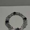 Shellwei Metal Advent Wreath Candle Holder with Holly Berry Leaves 8 Inch Metal Advent Tapper Candleholder Ring Wreath Nativity Candle Holder for Xmas Church Decor (7/8inch Candles Not Included)